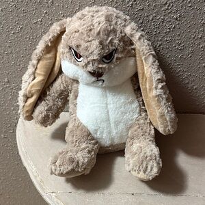 Plush Angry Bunny Toy